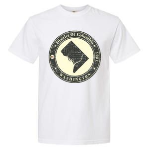 District of Columbia Washington Retro Garment-Dyed Heavyweight T-Shirt