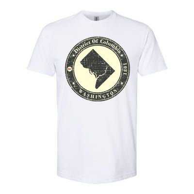 District of Columbia Washington Retro Softstyle® CVC T-Shirt