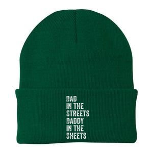 Dad In The Streets Daddy In The Sheets Presents For Dad Knit Cap Winter Beanie