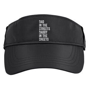 Dad In The Streets Daddy In The Sheets Presents For Dad Adult Drive Performance Visor