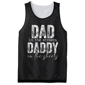 Dad In The Streets Daddy In The Sheets Presents For Dad Mesh Reversible Basketball Jersey Tank