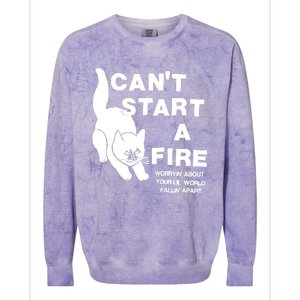 Dancing In The Dark Colorblast Crewneck Sweatshirt