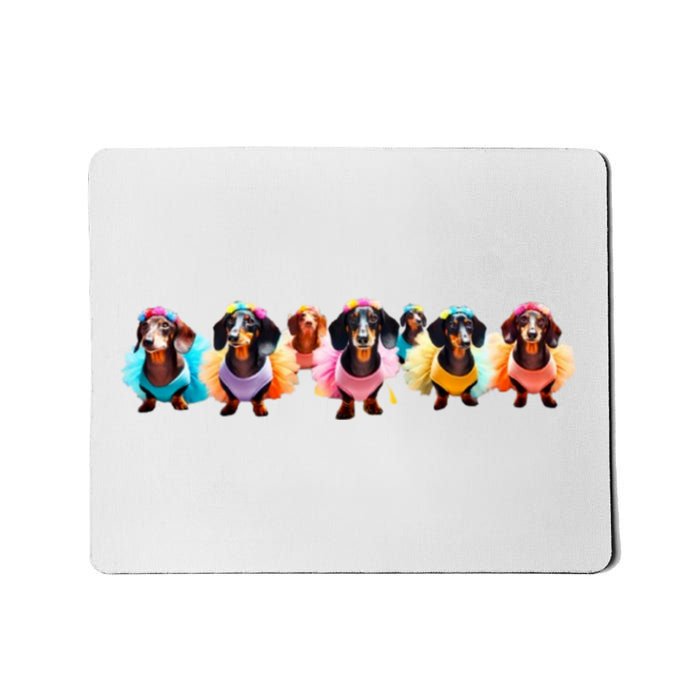 Dachshunds In TutuS Mousepad