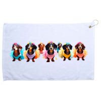 Dachshunds In TutuS Grommeted Golf Towel