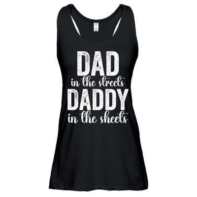 Dad In The Streets Daddy In The Sheets Presents Dad Daddy Ladies Essential Flowy Tank