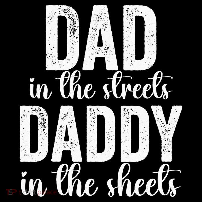 Dad In The Streets Daddy In The Sheets Presents Dad Daddy Flatbill Hat
