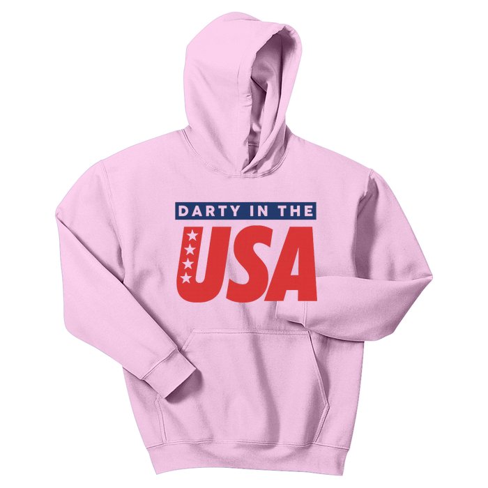 Darty In The Usa Independence Day American Kids Hoodie