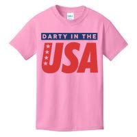 Darty In The Usa Independence Day American Kids T-Shirt