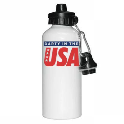 Darty In The Usa Independence Day American Aluminum Water Bottle