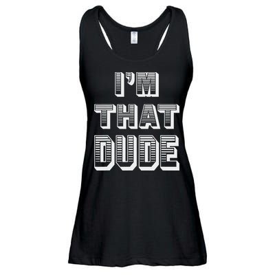 Dude I''m That Dude Ladies Essential Flowy Tank