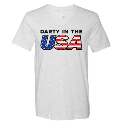 Darty In The Usa 4th Of July Fun V-Neck T-Shirt