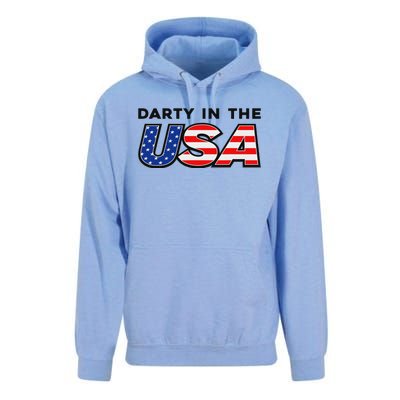 Darty In The Usa 4th Of July Fun Unisex Surf Hoodie