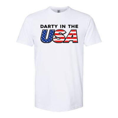 Darty In The Usa 4th Of July Fun Softstyle® CVC T-Shirt