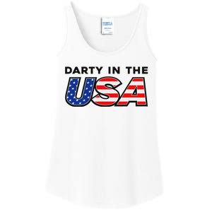 Darty In The Usa 4th Of July Fun Ladies Essential Tank