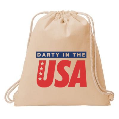 Darty In The Usa Independence Day Drawstring Bag