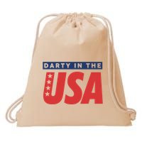 Darty In The Usa Independence Day Drawstring Bag