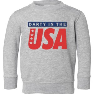 Darty In The Usa Independence Day Toddler Sweatshirt