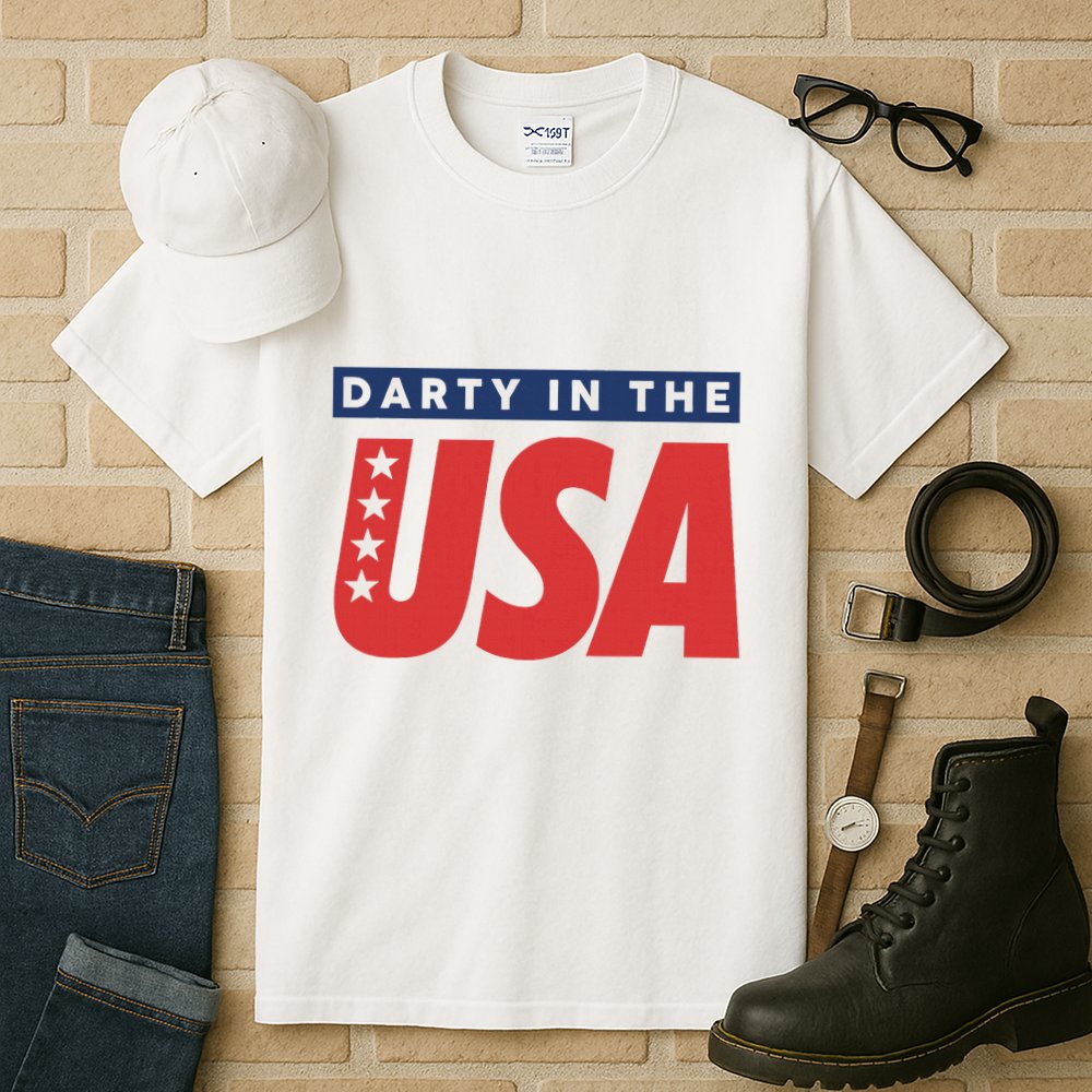 Darty In The Usa Independence Day Tall T-Shirt