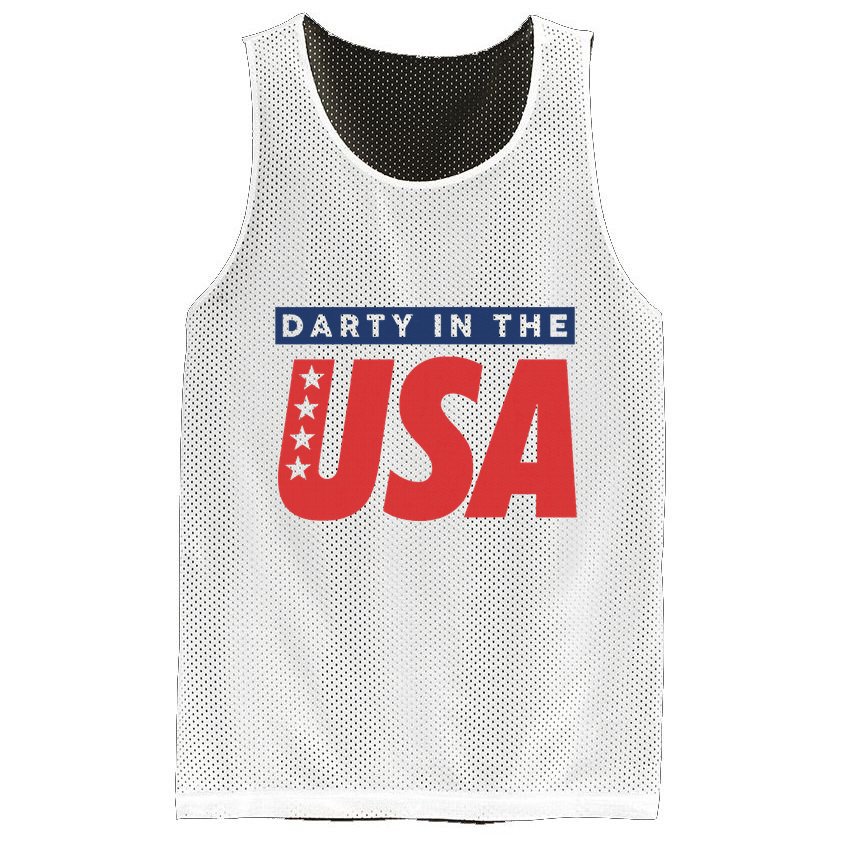 Darty In The Usa Independence Day Mesh Reversible Basketball Jersey Tank