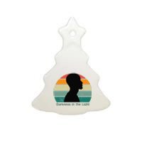 Darkness In The Light Ceramic Tree Ornament