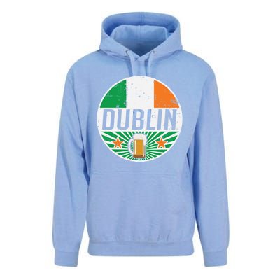 Dublin Ireland Travel Vacation Irish Flag Beer Pub Ing Meaningful Gift Unisex Surf Hoodie