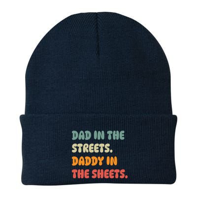 Dad In The Streets Daddy In The Sheets Funny Beanie