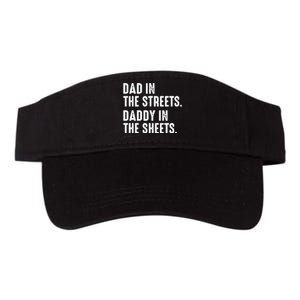 Dad In The Streets Daddy In The Sheets Valucap Bio-Washed Visor