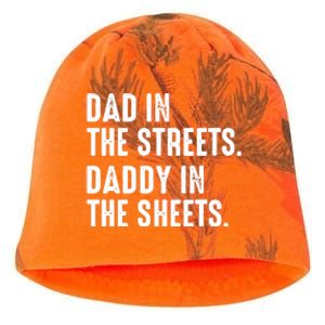 Dad In The Streets Daddy In The Sheets Kati - Camo Knit Beanie