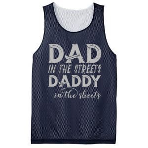 Dad In The Streets Daddy In The Sheets Presents For Dad Mesh Reversible Basketball Jersey Tank