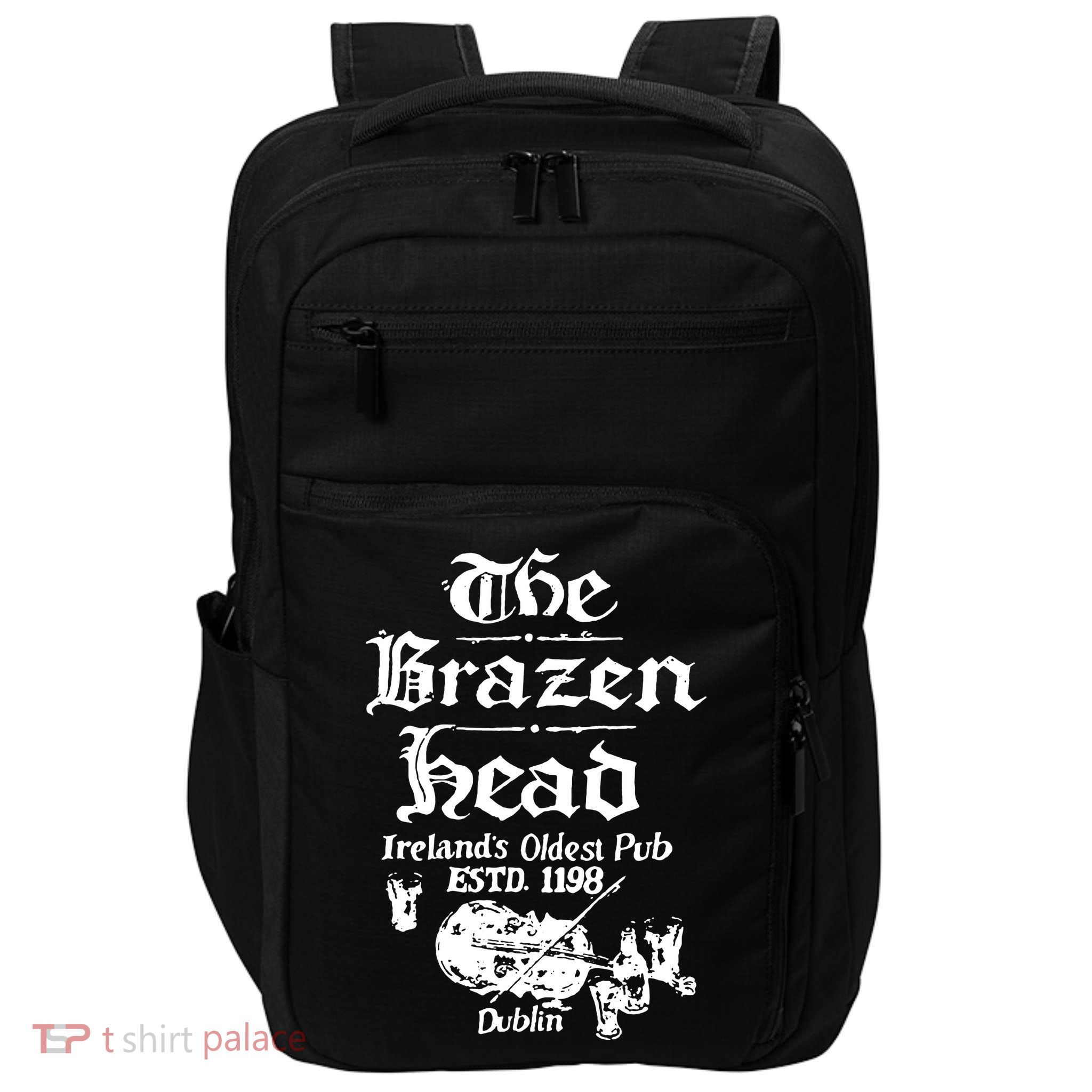 Dublin Ireland T Shirt Irish Beer Shirt Irish Pub Shirt Irish Bar Shirt Impact Tech Backpack