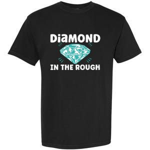 Diamond In The Rough Crystal Diamond Geologist Garment-Dyed Heavyweight T-Shirt