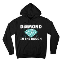 Diamond In The Rough Crystal Diamond Geologist Hoodie