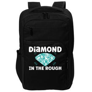 Diamond In The Rough Crystal Diamond Geologist Impact Tech Backpack