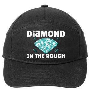 Diamond In The Rough Crystal Diamond Geologist 7-Panel Snapback Hat