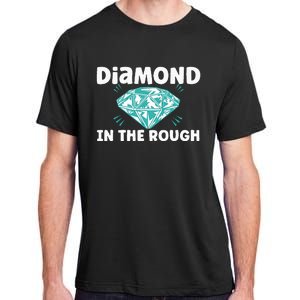 Diamond In The Rough Crystal Diamond Geologist Adult ChromaSoft Performance T-Shirt