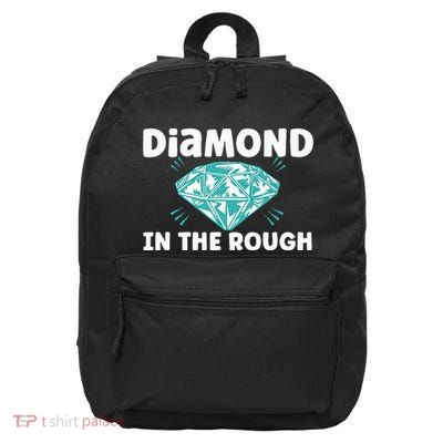 Diamond In The Rough Crystal Diamond Geologist 16 in Basic Backpack