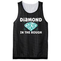 Diamond In The Rough Crystal Diamond Geologist Mesh Reversible Basketball Jersey Tank