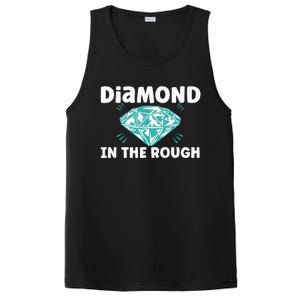 Diamond In The Rough Crystal Diamond Geologist PosiCharge Competitor Tank