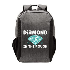 Diamond In The Rough Crystal Diamond Geologist Vector Backpack