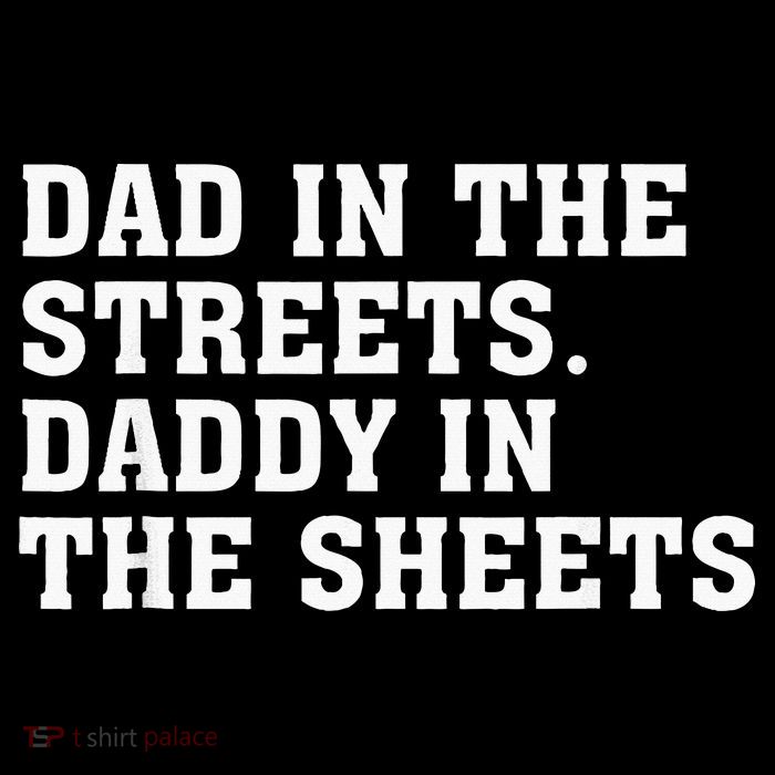 Dad In The Streets Daddy In The Sheets 7-Panel Snapback Hat