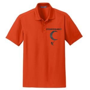 Dancing In The Moonlight Meaningful Gift Dry Zone Grid Polo