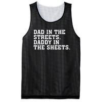 Dad In The Streets Daddy In The Sheets Mesh Reversible Basketball Jersey Tank