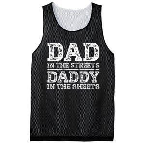 Dad In The Streets Daddy In The Sheets Presents For Dad Mesh Reversible Basketball Jersey Tank