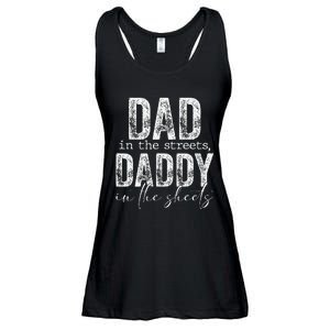 Dad In The Streets Daddy In The Sheets Presents For Dad Ladies Essential Flowy Tank