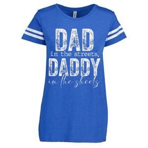 Dad In The Streets Daddy In The Sheets Presents For Dad Enza Ladies Jersey Football T-Shirt