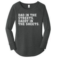 Dad In The Streets Daddy In The Sheets Apparel Women's Perfect Tri Tunic Long Sleeve Shirt