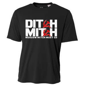 Ditch Mitch Moscow Mitch Must Go Cooling Performance Crew T-Shirt