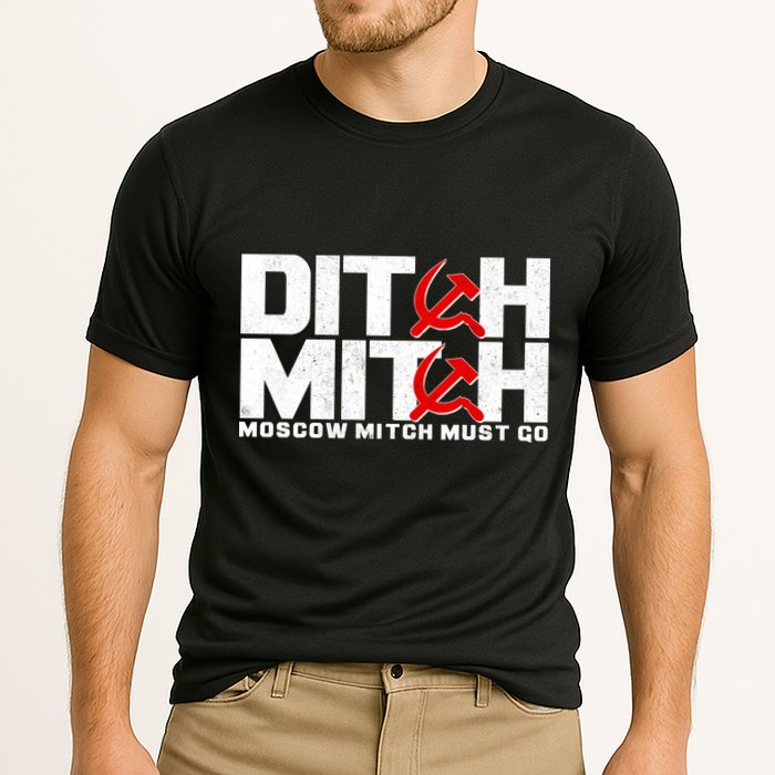 Ditch Mitch Moscow Mitch Must Go Performance Shirt