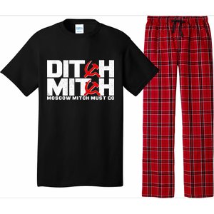 Ditch Mitch Moscow Mitch Must Go Pajama Set