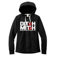 Ditch Mitch Moscow Mitch Must Go Women's Fleece Hoodie